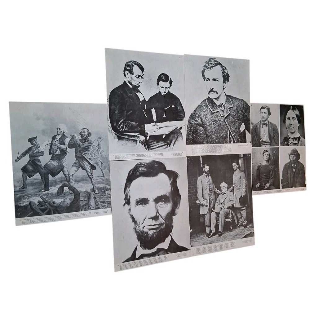 40 Large Vintage Various History Documentary Photo Aids Black/White 14x11 READ